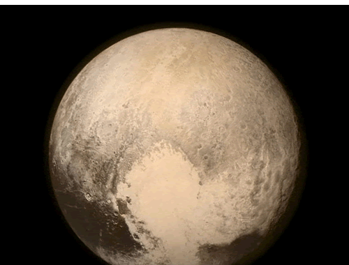 nasa发布"新视野"号拍下的史上最清晰冥王星照片.