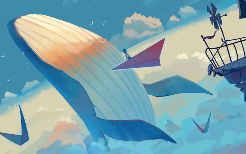 温暖治愈系手绘高清桌面壁纸