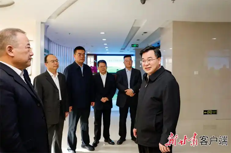 3月18日上午,省委书记,省人大常委会主任胡昌升在甘肃省农垦集团有限