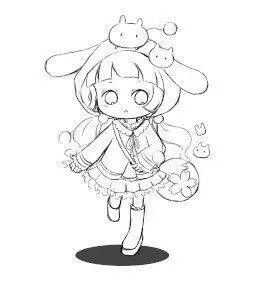 快看漫画洛逸简笔画