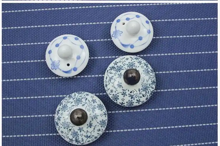 紫砂青花瓷青瓷路宝粗陶茶壶盖子三才盖碗盖子茶杯马克杯盖子配件