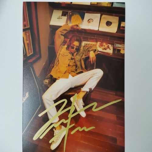 刘畅笔签名照片木法沙刘畅周边明信片送女朋友送同学毕业礼物爱豆照