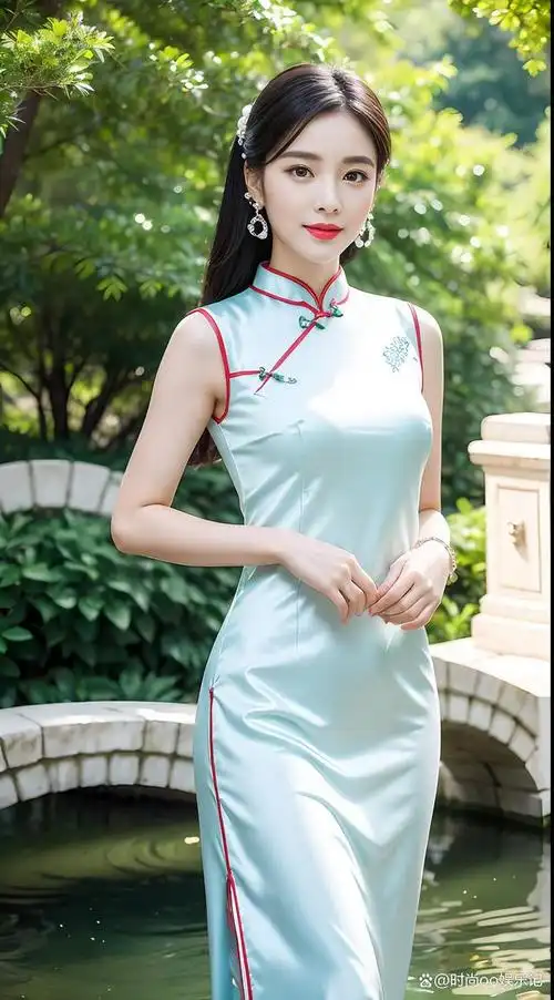 佳人者,容貌秀美,风姿绰约,而今有一佳人,好衣风尚,独爱旗袍.