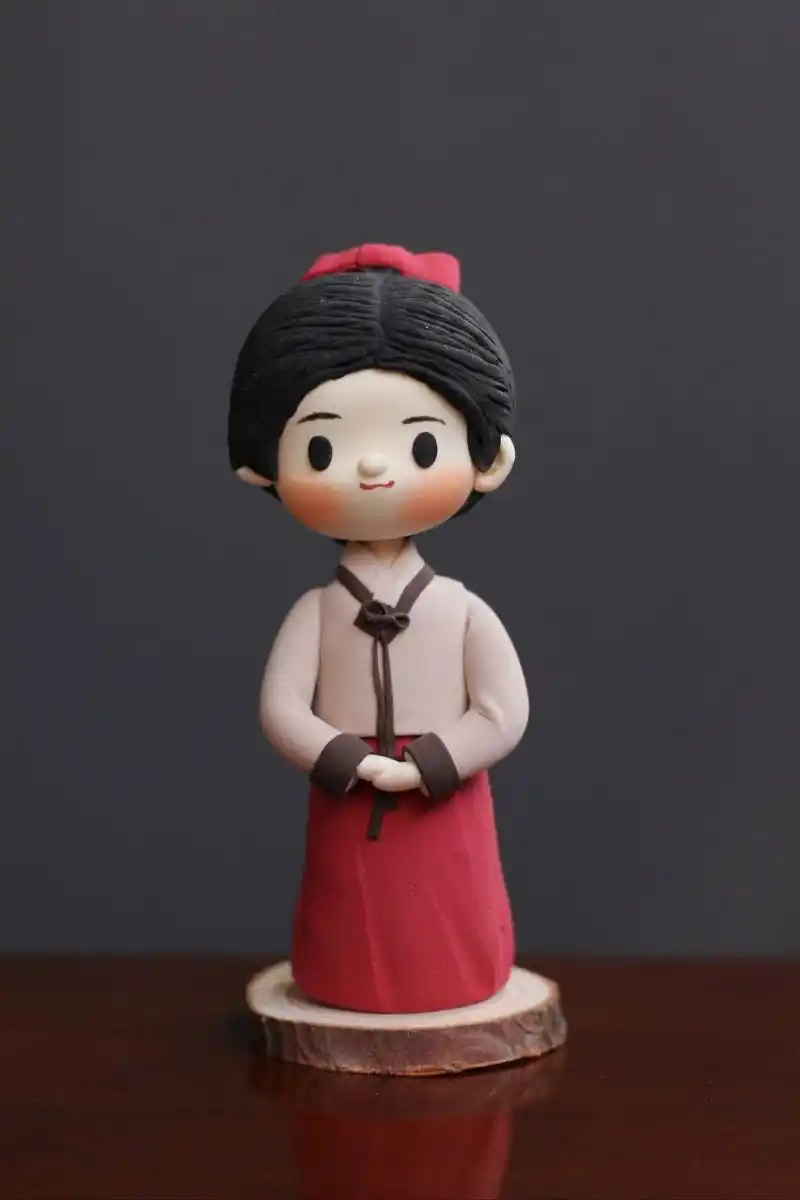 挑战粘土制作56个民族(8/56)﹣朝鲜族