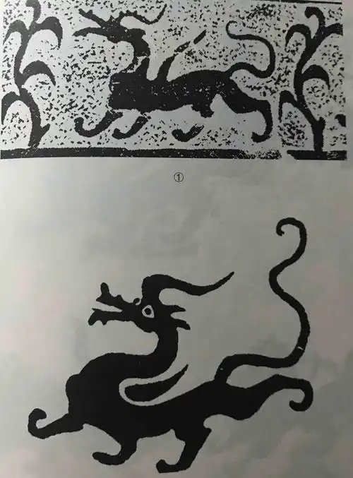 图腾龙民族文化的象征