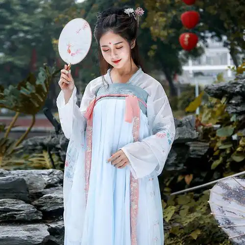 古装汉服女新款汉服女仙气古风古装衣服女仙女超仙套装齐胸襦裙大码