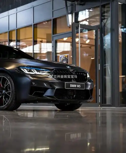 黑武士宝马m5,这样的姿态谁不爱?