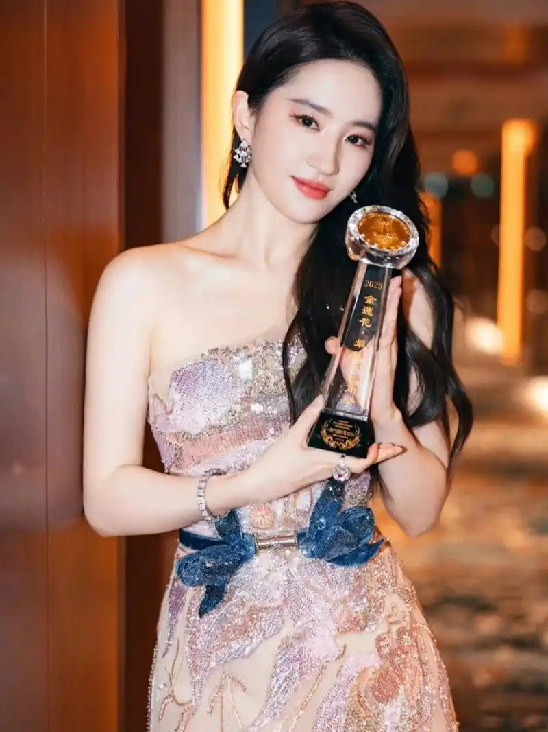 这不就是证据6315  刘亦菲的最新红毯造型真是美到让人窒息!