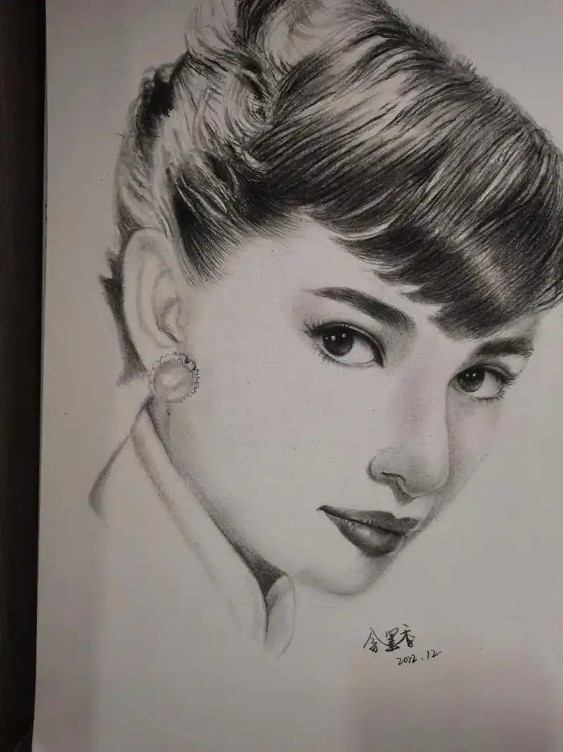 人物素描日常练习#疲惫的生活里总要有温柔的梦想  - 抖音