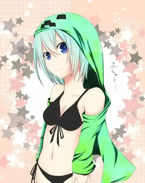 苦力怕不可能这么萌!