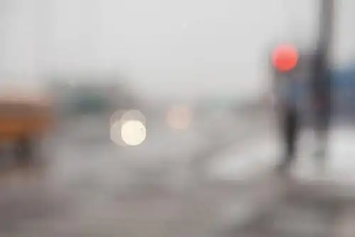 摄影作品丨近视患者眼中的模糊世界