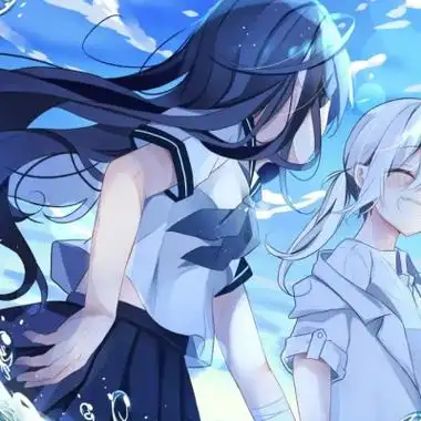 少女动漫头像可爱甜美闺蜜头像,我们的少年时代-姐妹头像