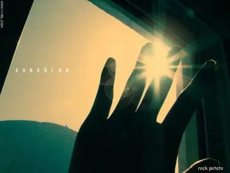 题目:阳光很刺眼.