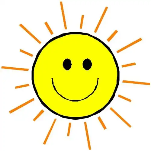 阳光笑脸儿_带来好运的微信头像图片_扣扣居