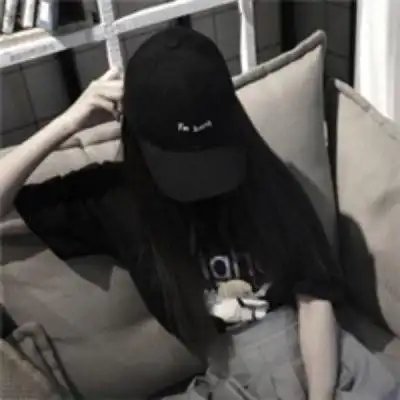 戴帽子要酷头像女,女生头像图片-回车桌面