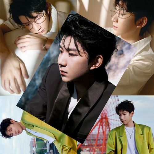 tfboys王源海报 2024全新单人贴墙壁纸挂画高清明星写真一套8张