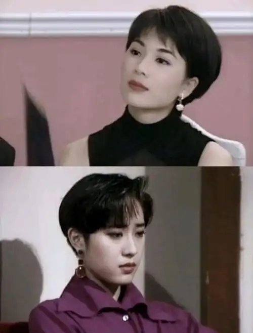 90年代港风的妆容,穿搭,发型一直被效仿,那个时代的女生美得清新自然