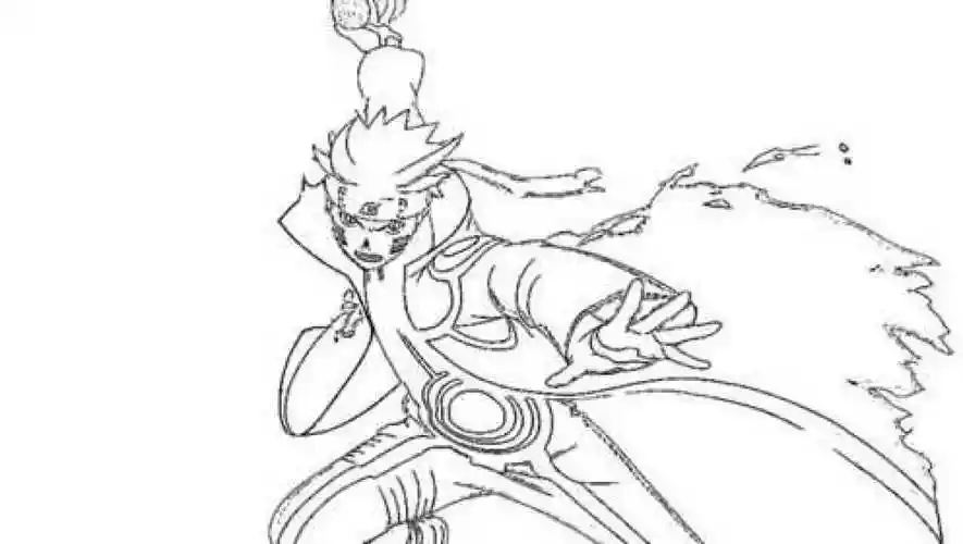 一分钟简笔画吃我一记螺旋丸