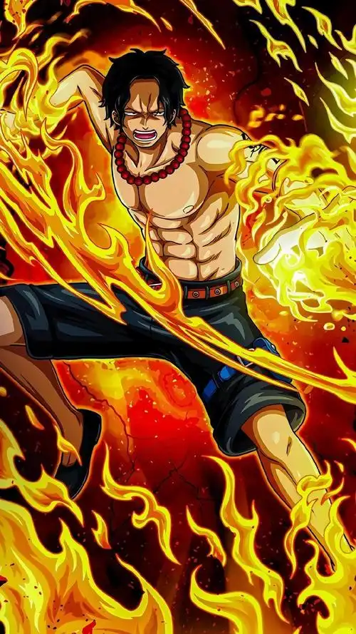 海贼王的火拳艾斯,图片大全,高清,图库-回车桌面