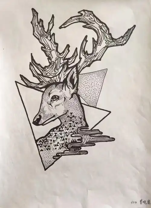 黑白装饰画 - 美篇