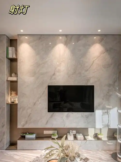 好看又实用的电视背景墙灯光设计75必看75