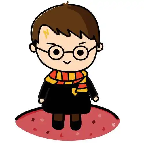 harrypotter素描铅笔手绘原创利波特这是一组哈利波特简笔画的内容