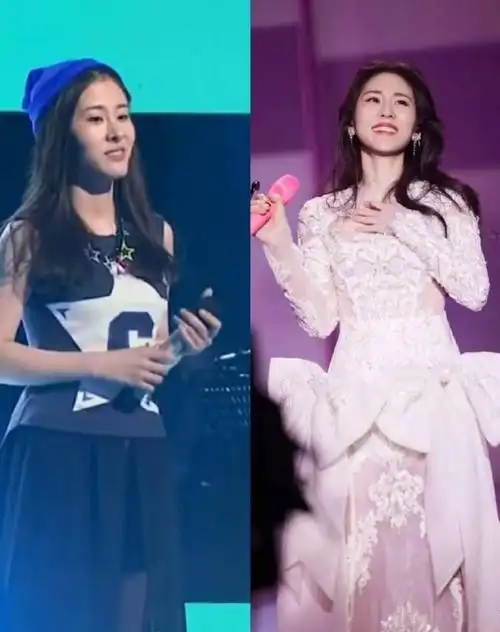 感觉张碧晨跟刘亦菲还挺像