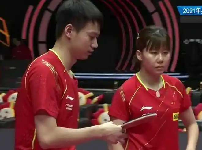 国乒"二线组合"霸气夺冠,27岁大将握拳庆祝|刘斐|周雨|陈幸同|许昕