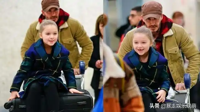 变身时尚短发贝克汉姆宠爱小女儿的长发早就不是秘密,一直以来都帮