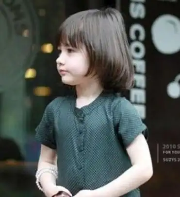 8岁小女孩短发发型图片