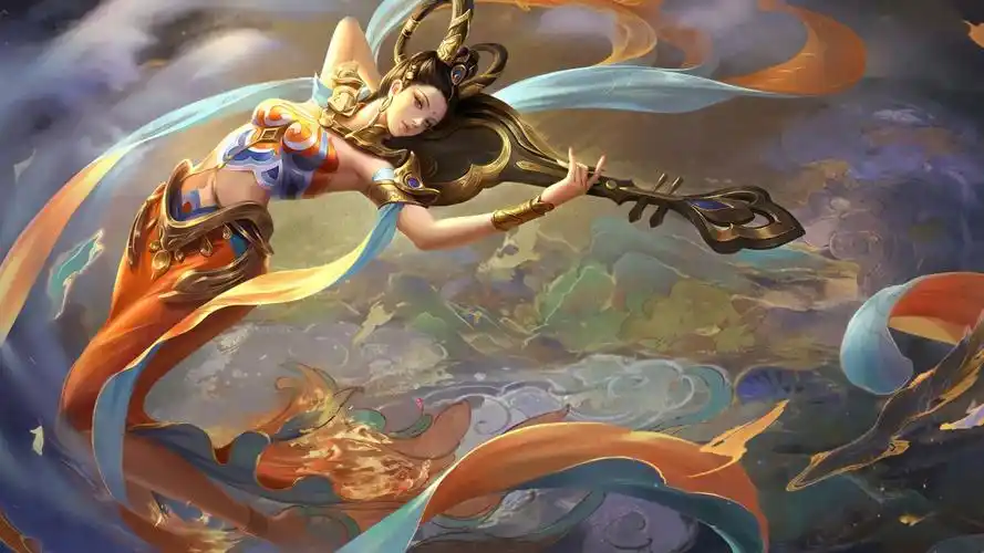 遇见飞天-杨玉环 王者荣耀图片,4k高清游戏图片,娟娟壁纸