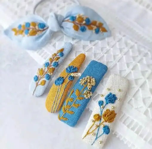 刺绣发夹