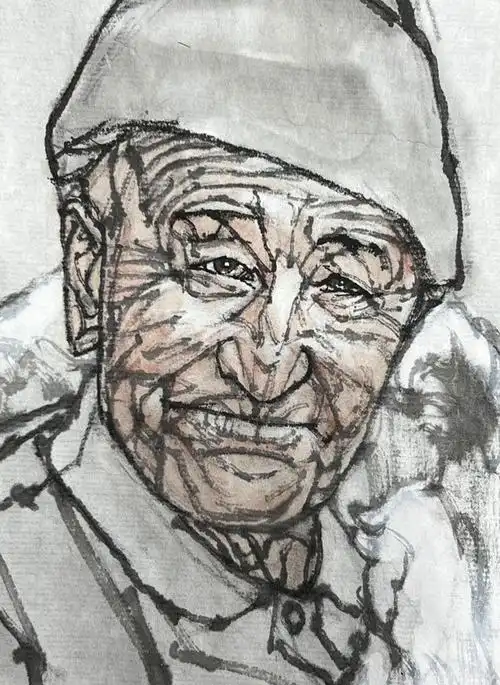 声色形影现笔端 音容笑貌留素笺——著名画家马国强肖像画近作雅赏_山