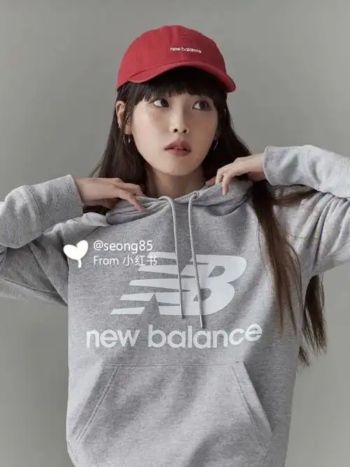 iu李知恩同款newbalance鸭舌帽