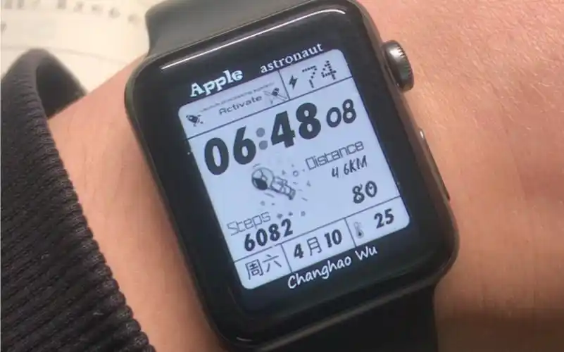 iwatch小胖子太空人表盘