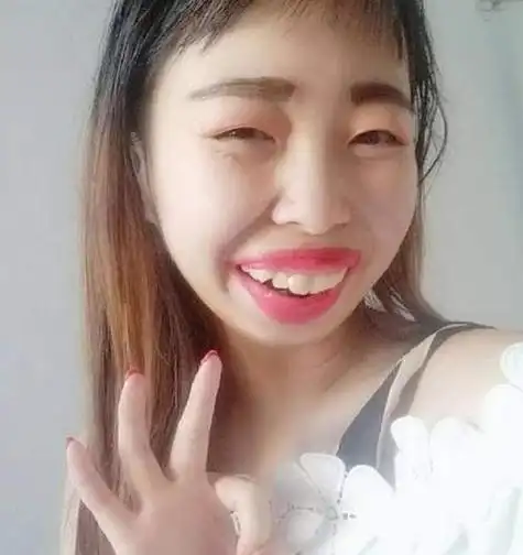 搞笑照片真人丑女 - 蜡笔小新卡通头像!