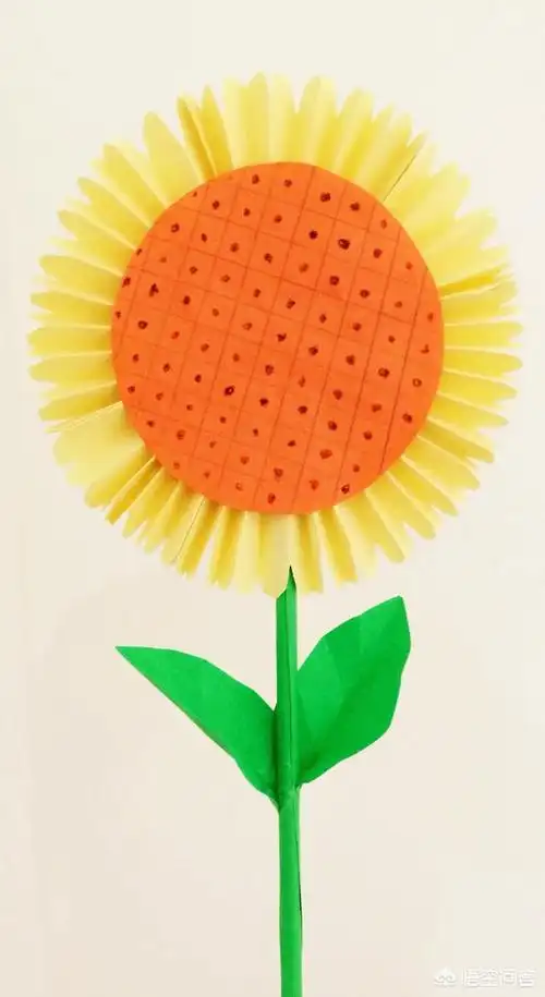 花的手工怎么做,幼儿园手工作业是用卡纸做花,怎么做