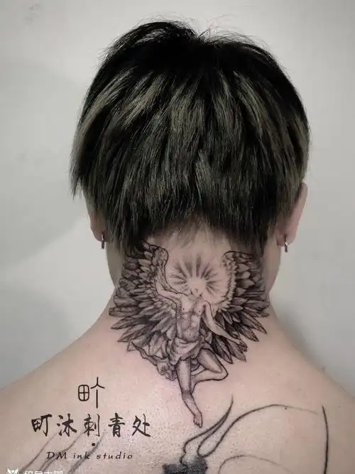 炽天使_纹身图案手稿图片_yoyo悠悠的纹身作品集