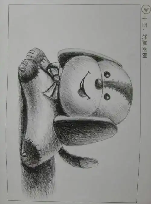 儿童创意素描作品