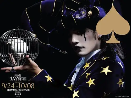 电脑桌布周杰伦魔杰座跨时代封面桌布补