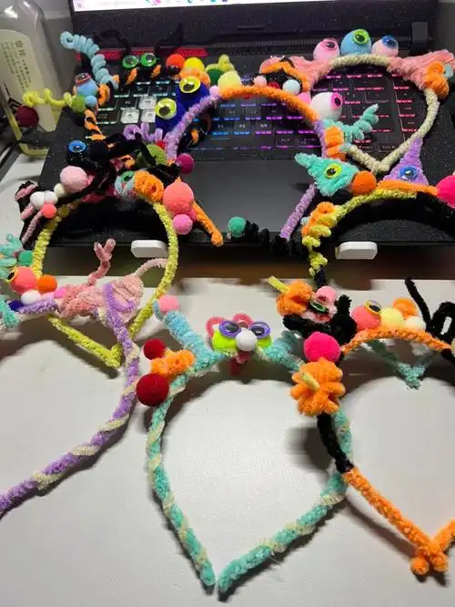 万圣节自制手工diy发箍