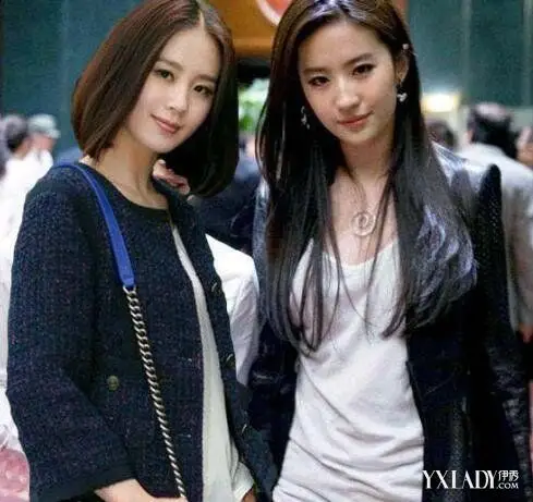 刘亦菲刘诗诗谁漂亮呢两人对比酷似双胞胎