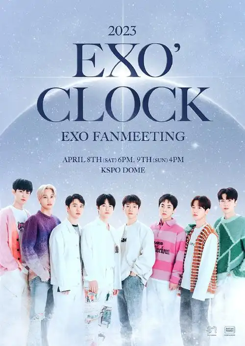 [2023]#金钟大天使笑颜#230328 「exo clock」粉丝见面会海报更新