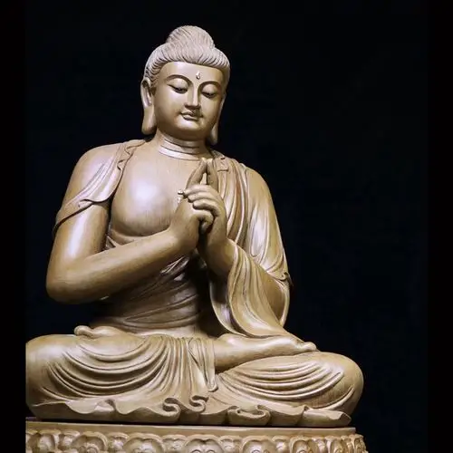 木雕密宗大日如来遮那佛毗卢遮那佛东佛像家居摆件