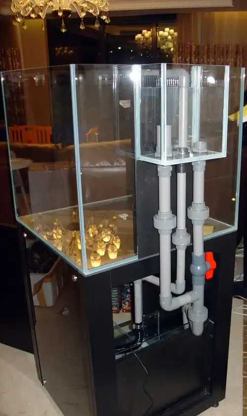 上海鱼友 hl600-d背包式过滤安装图 - 彩鲽专业海水鱼缸 - cmf海水