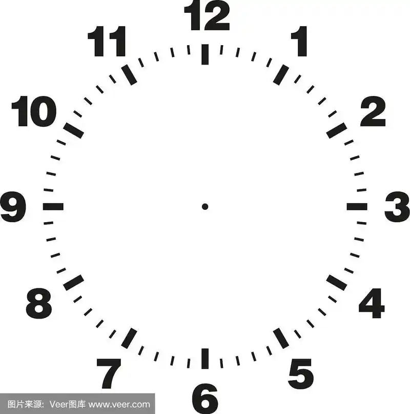 钟表表盘模板