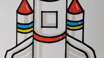 神舟飞船简笔画