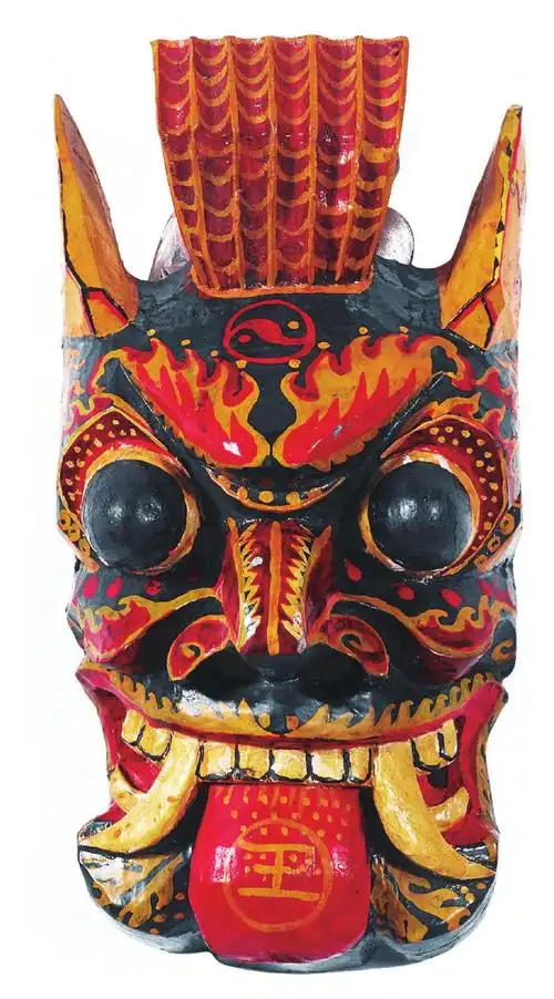 龙吞-中国最美面具脸谱-图片