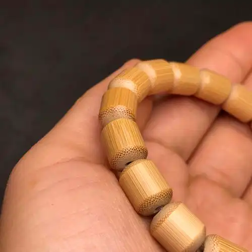 手串一生小玉玉竹竹子手工打磨复古文艺手串