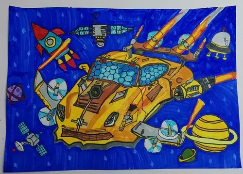 2021中国青少年汽车无限创意大赛3890号作品周美琪